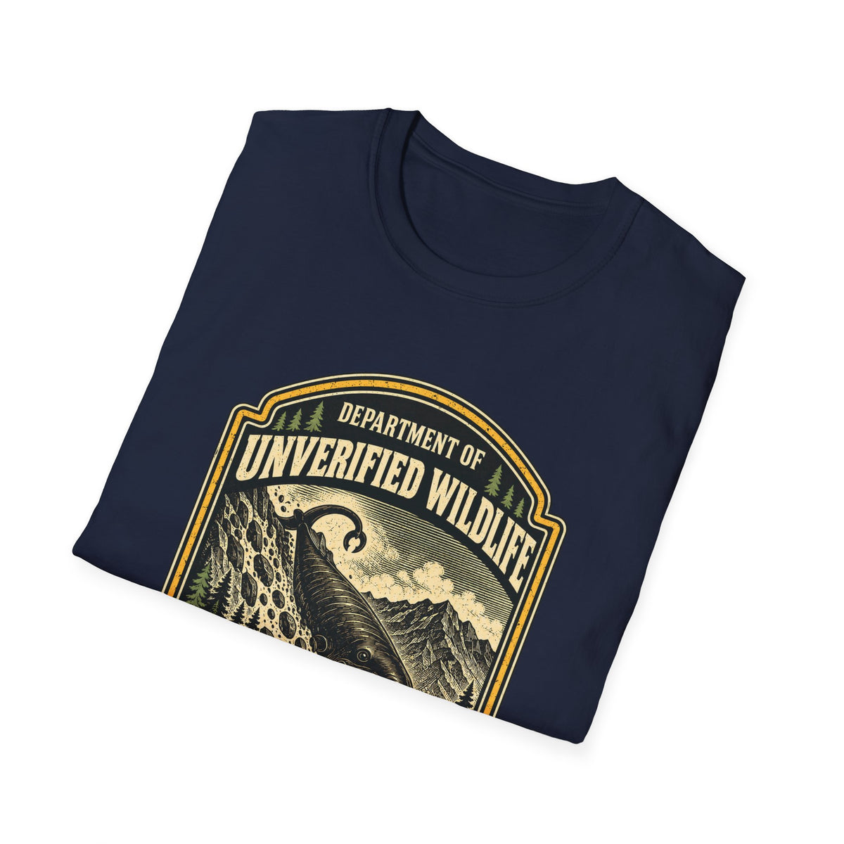 Slide-Rock Bolter T-Shirt — Department of Unverified Wildlife Retro Tee