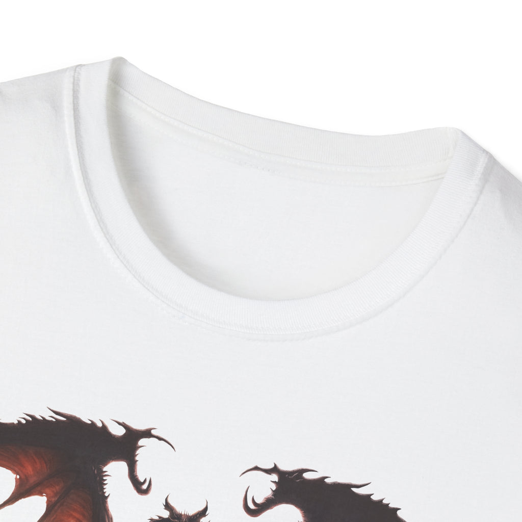 Dragon Definition T-Shirt — Fantasy Creature Illustration & Funny Dragon Traits Tee