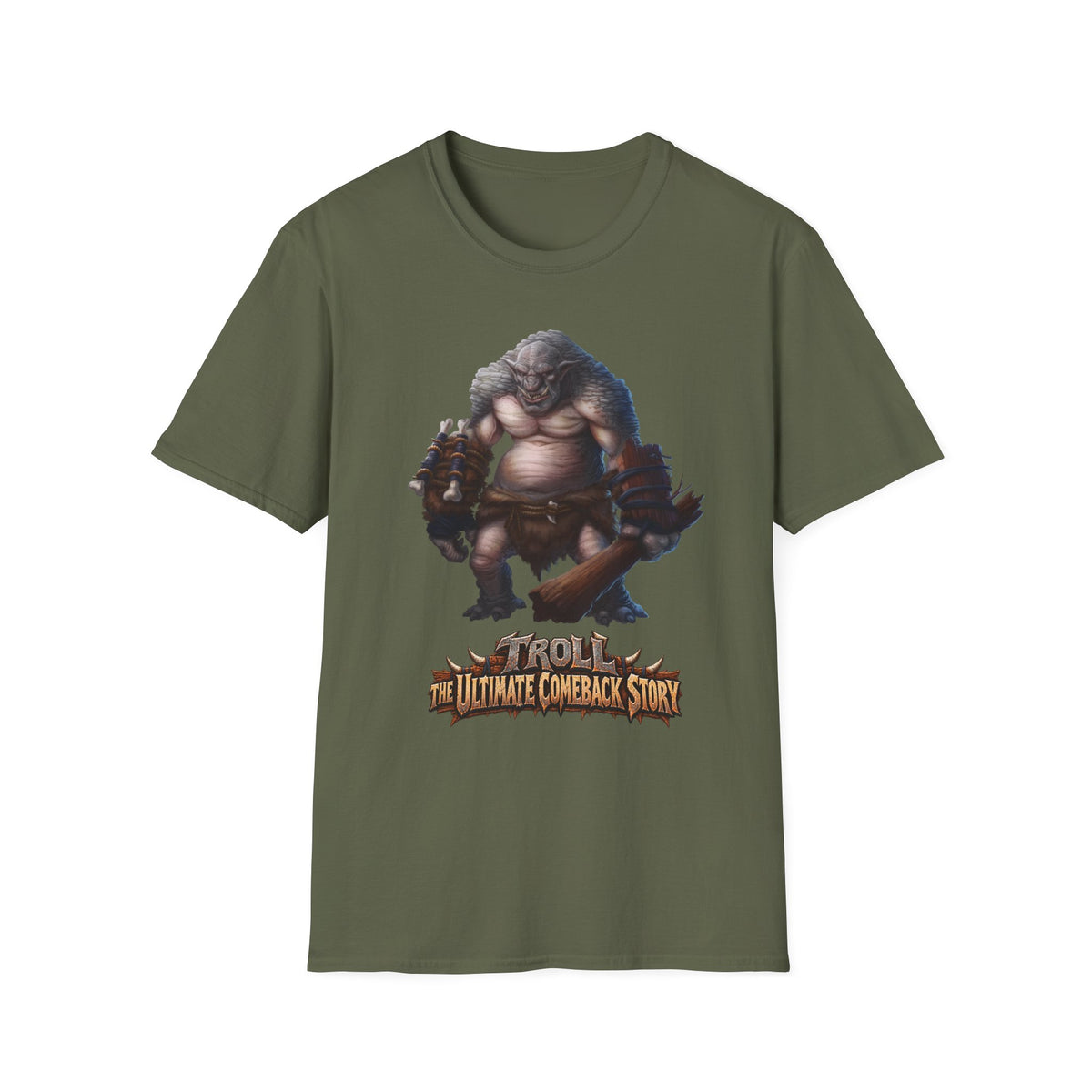 T-Shirt — 'Troll: The Ultimate Comeback Story' Fantasy Monster Graphic Tee