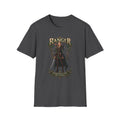 Ranger Fantasy Character T-Shirt — Medieval Archer Illustration Tee