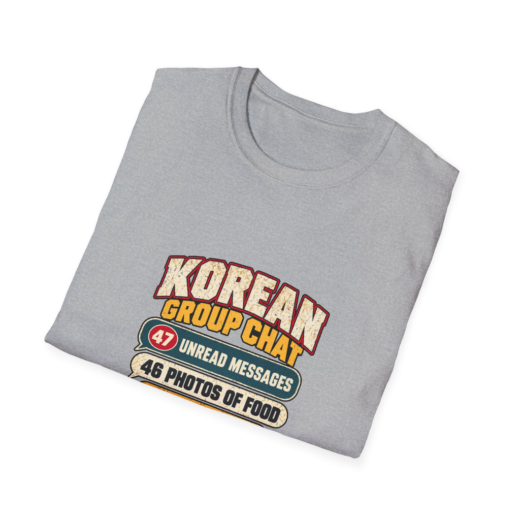 Korean Group Chat Did You Eat T-Shirt | Funny Korean Food Chat Tee