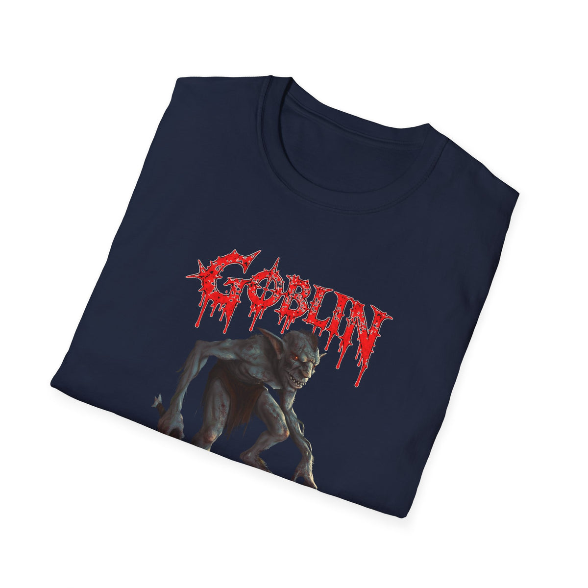 Goblin Horror T-Shirt — 'Something Evil This Way Lurks' Graphic Tee