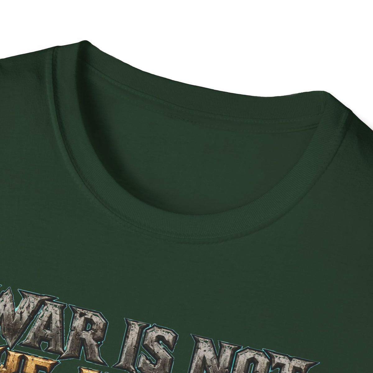 War Is Not The Answer Tee — "Depends On The Question" Graphic T-Shirt