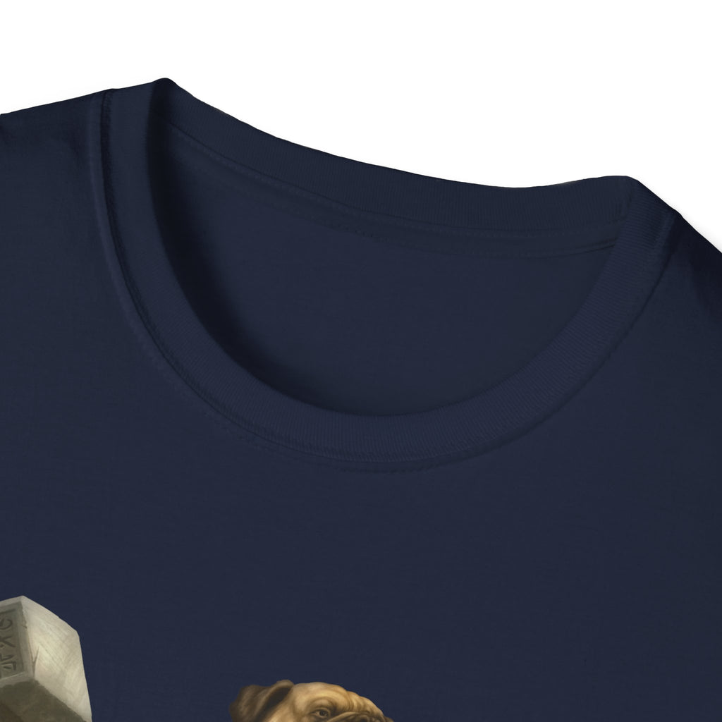 Mastiff Warrior T-Shirt — Hammer-Wielding Mastiff Graphic Tee
