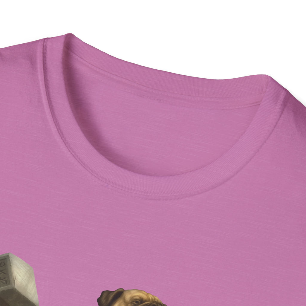 Mastiff Warrior T-Shirt — Hammer-Wielding Mastiff Graphic Tee