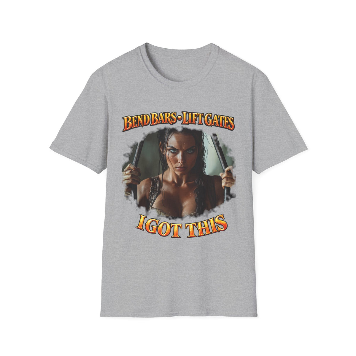 Bend Bars Lift Gates 'I Got This' Graphic T-Shirt — Strong Woman Fitness Tee