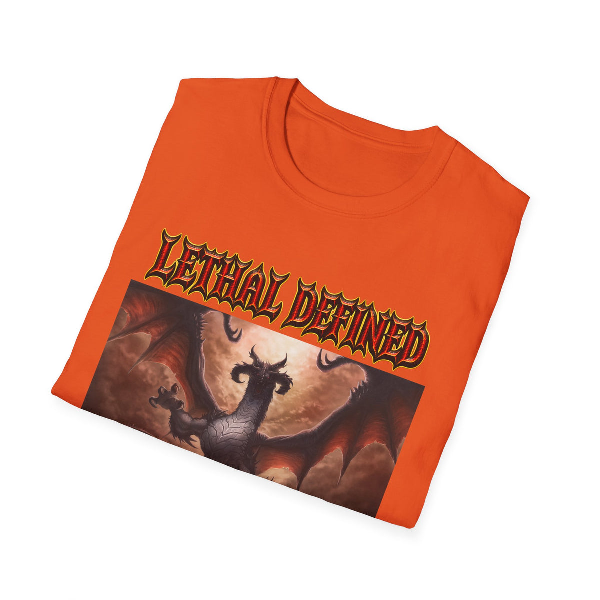 T-Shirt — Lethal Defined 'Total Party Kill' Dragon RPG Gaming Tee