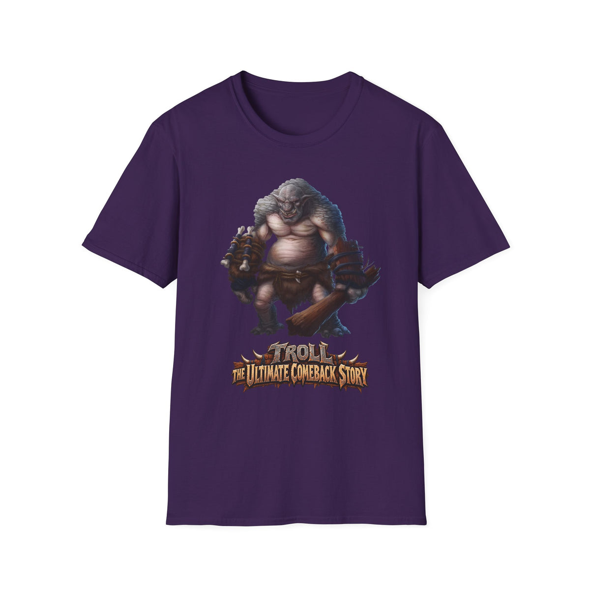 T-Shirt — 'Troll: The Ultimate Comeback Story' Fantasy Monster Graphic Tee