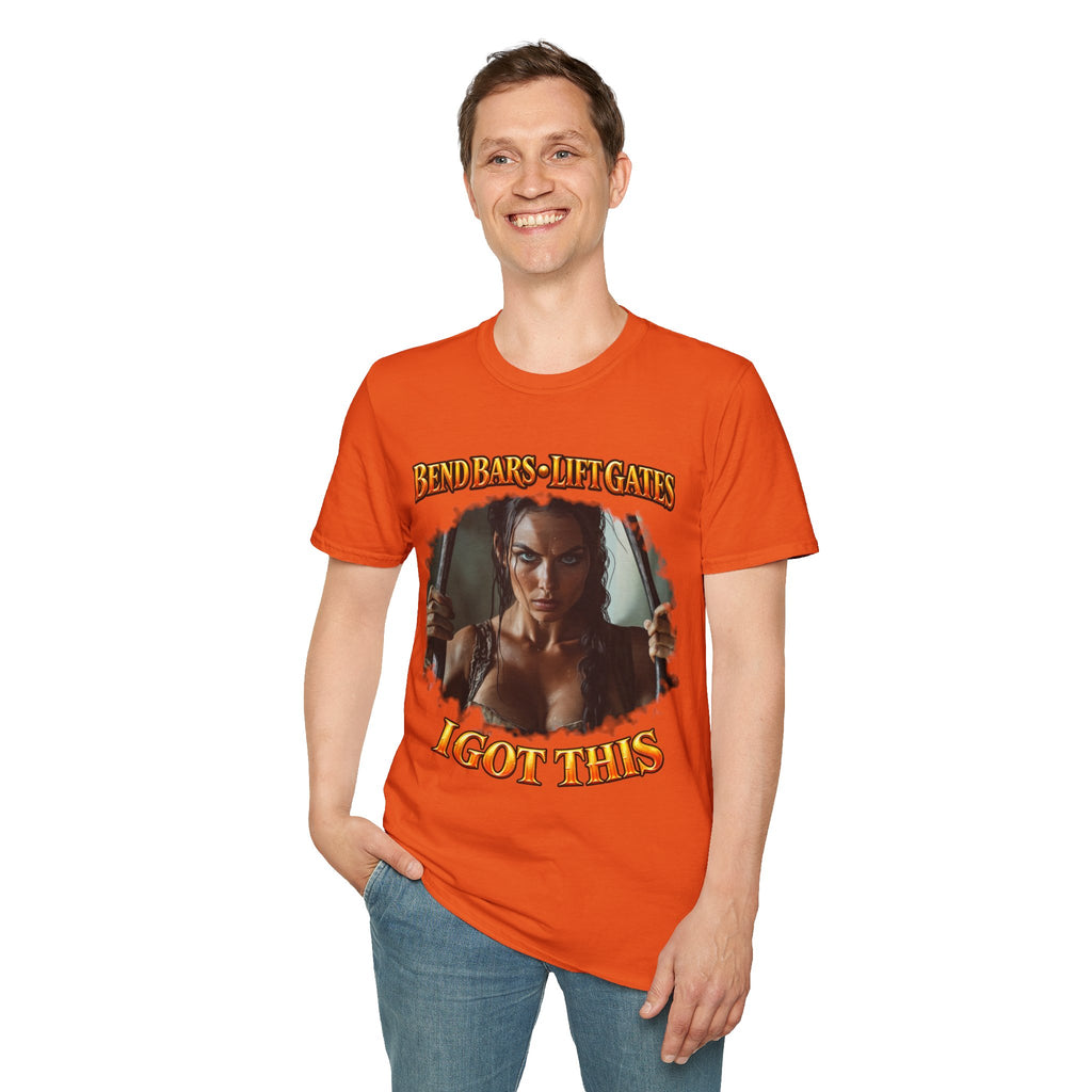 Bend Bars Lift Gates 'I Got This' Graphic T-Shirt — Strong Woman Fitness Tee