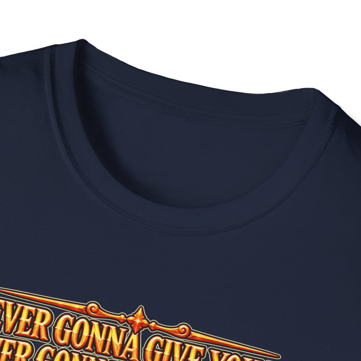 Rickroll RPG Party T-Shirt — "Never Gonna Give You Up" Fantasy Adventurers Tee