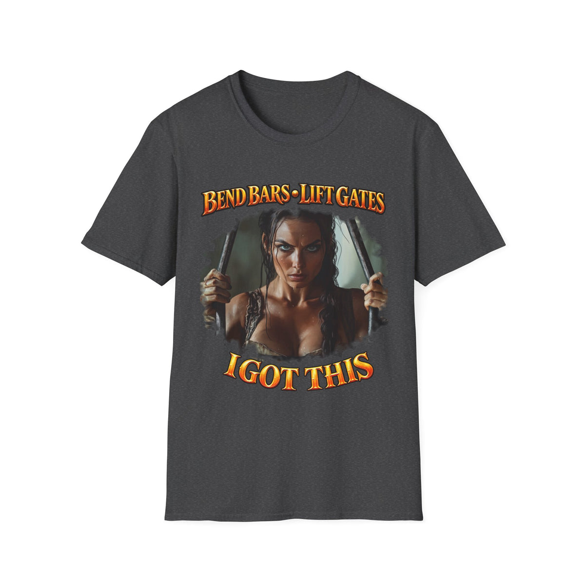 Bend Bars Lift Gates 'I Got This' Graphic T-Shirt — Strong Woman Fitness Tee