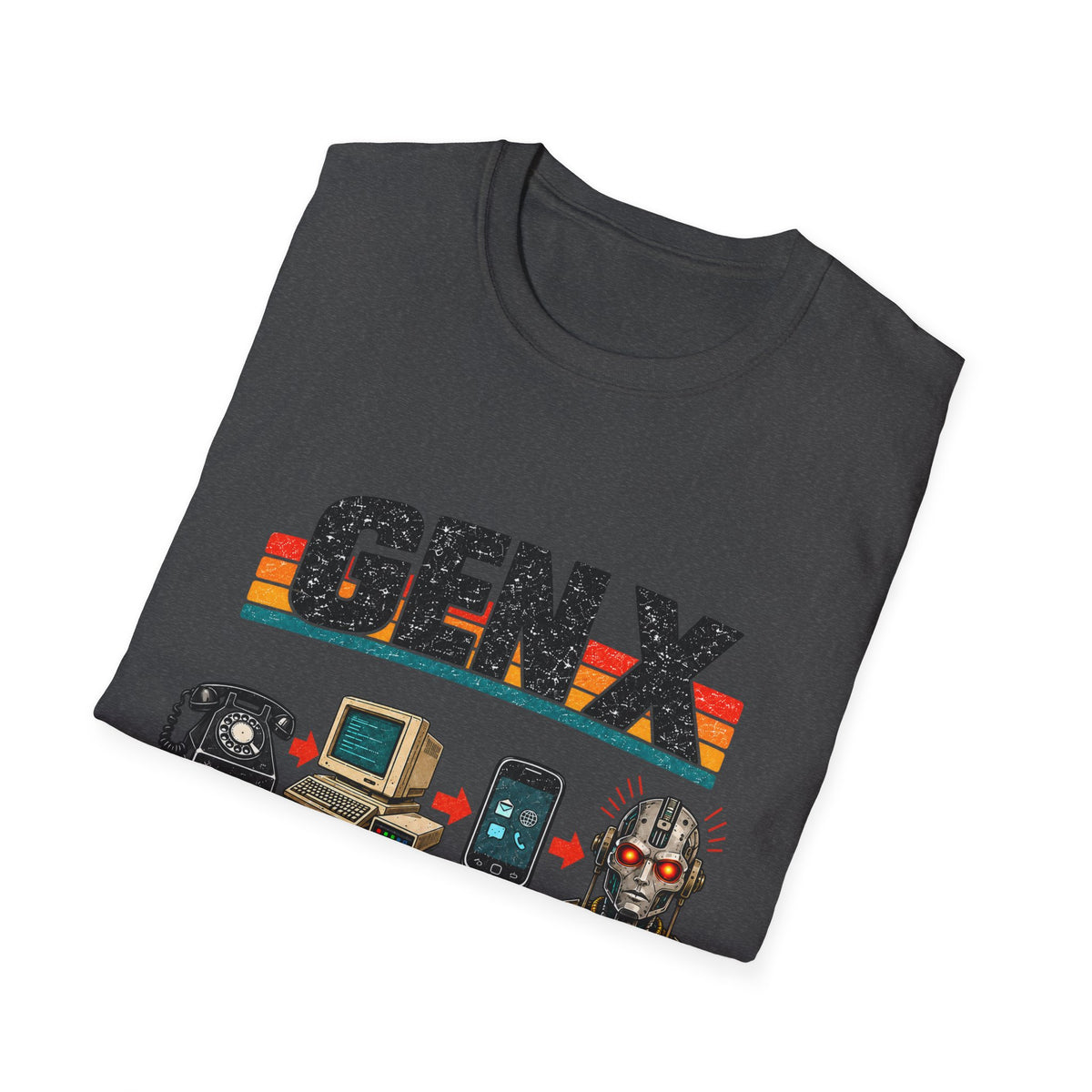 Gen X Well That Escalated Quickly T-Shirt | Retro tech evolution graphic
