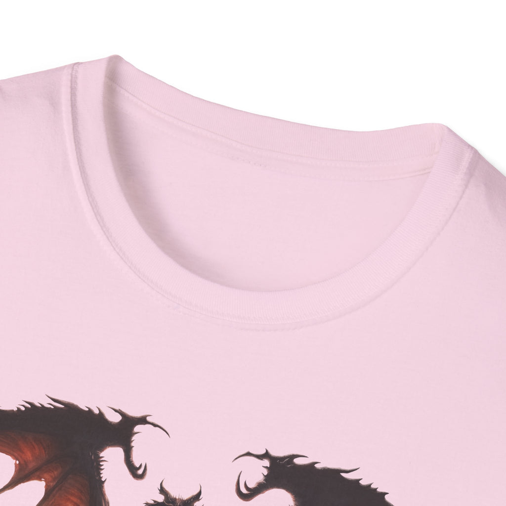 Dragon Definition T-Shirt — Fantasy Creature Illustration & Funny Dragon Traits Tee