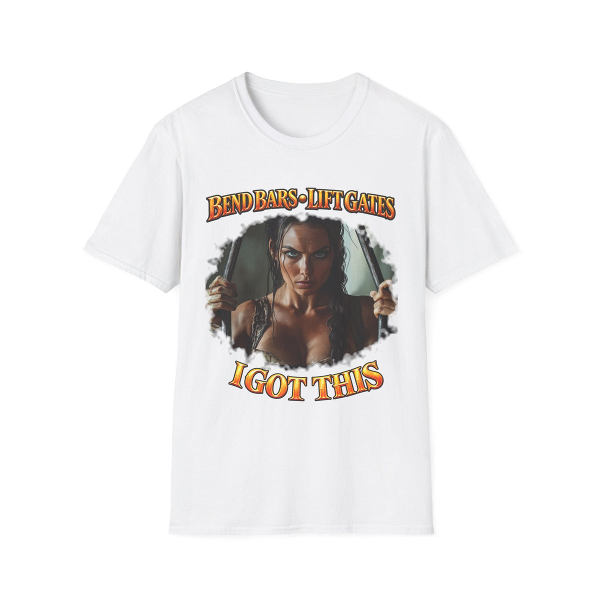 Bend Bars Lift Gates 'I Got This' Graphic T-Shirt — Strong Woman Fitness Tee