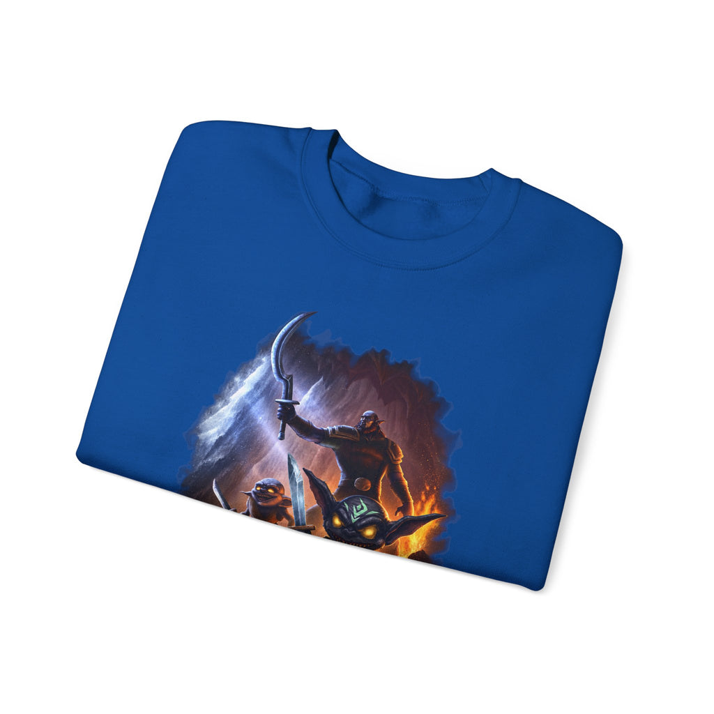 Fantasy Goblin Sweatshirt — “Goblins, Hobgoblins OH MY!” Crewneck