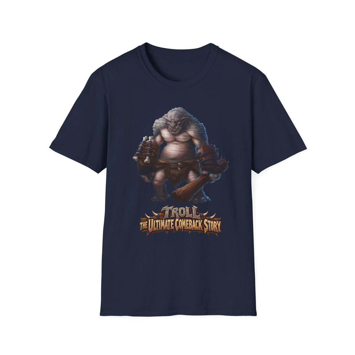 T-Shirt — 'Troll: The Ultimate Comeback Story' Fantasy Monster Graphic Tee