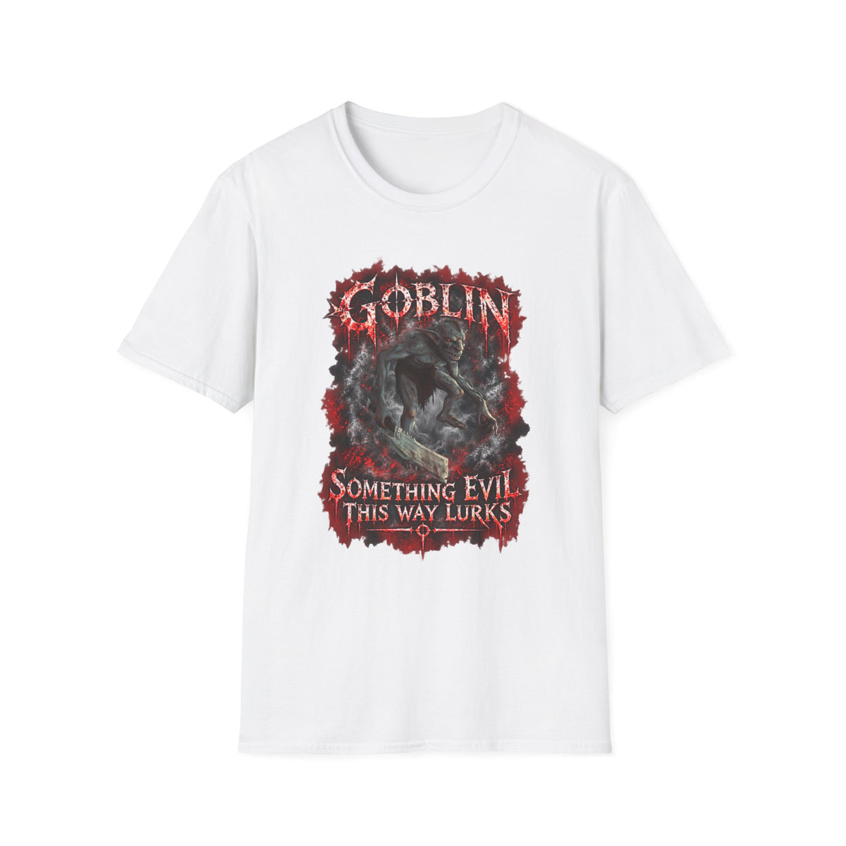Goblin 'Something Evil This Way Lurks' Graphic T-Shirt