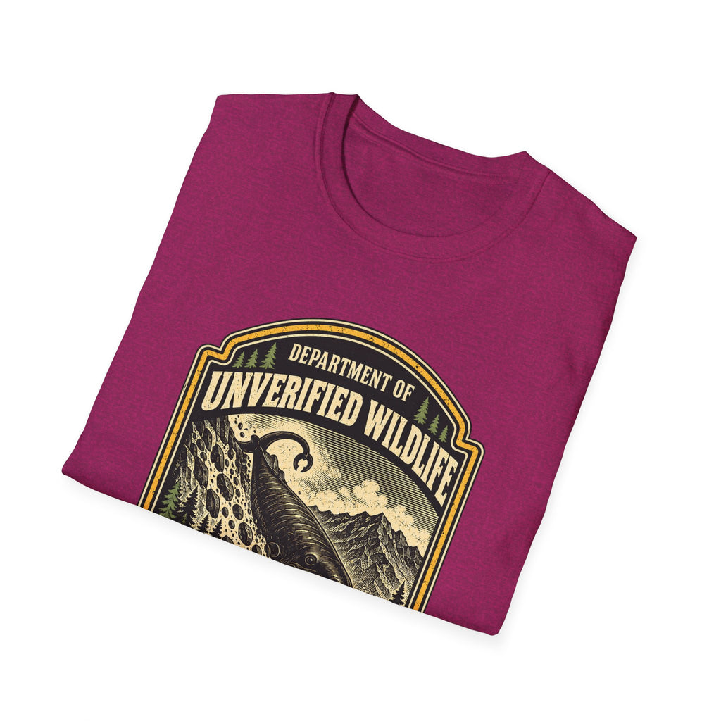 Slide-Rock Bolter T-Shirt — Department of Unverified Wildlife Retro Tee