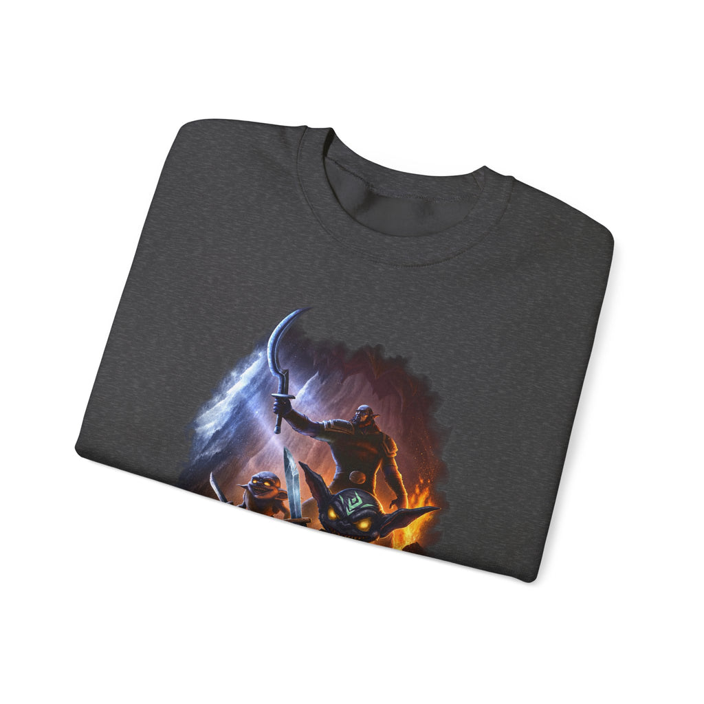 Fantasy Goblin Sweatshirt — “Goblins, Hobgoblins OH MY!” Crewneck