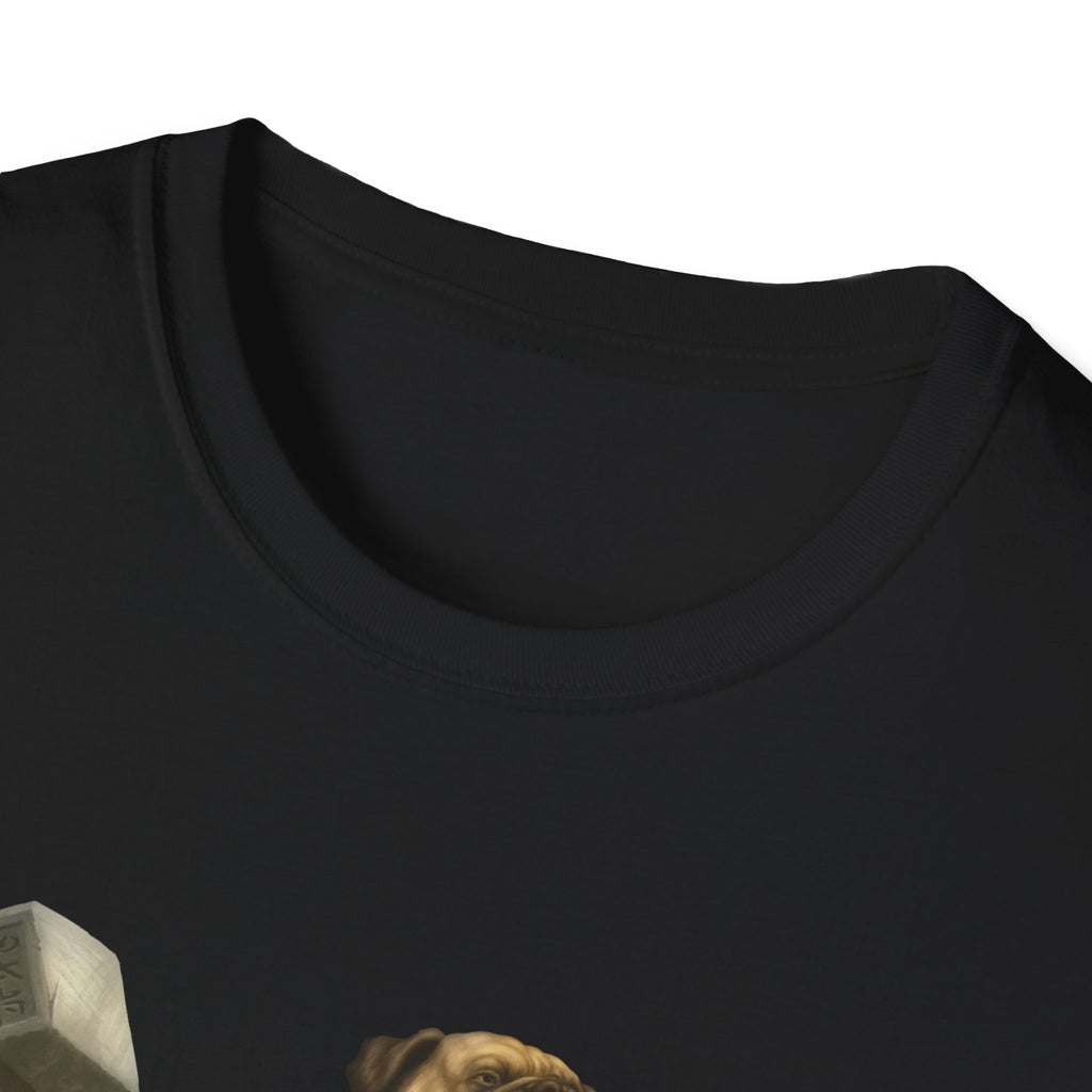 Mastiff Warrior T-Shirt — Hammer-Wielding Mastiff Graphic Tee
