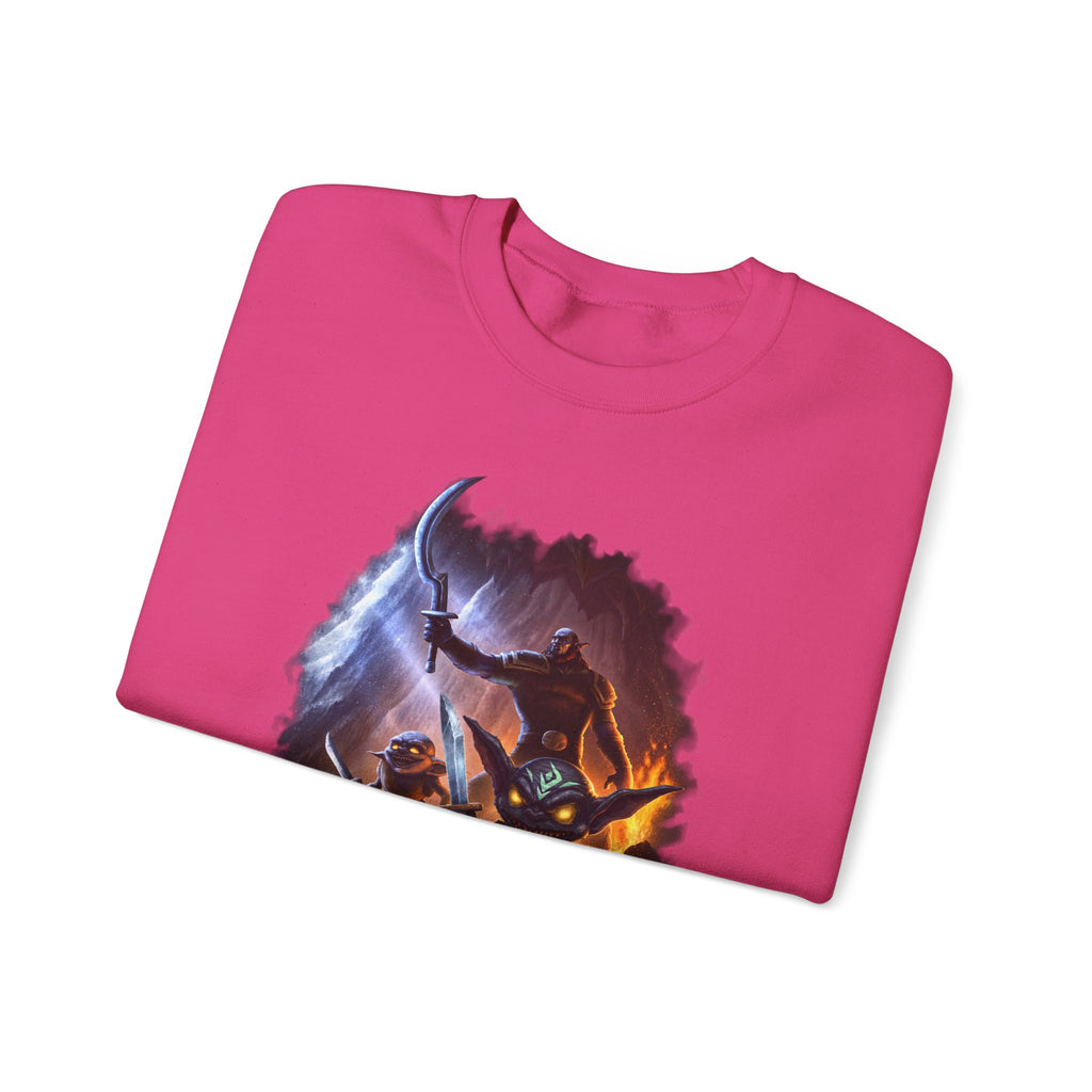 Fantasy Goblin Sweatshirt — “Goblins, Hobgoblins OH MY!” Crewneck