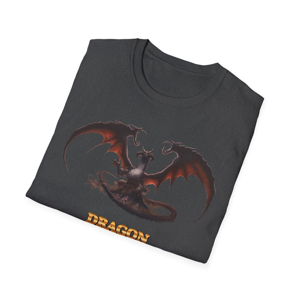 Dragon Definition T-Shirt — Fantasy Creature Illustration & Funny Dragon Traits Tee