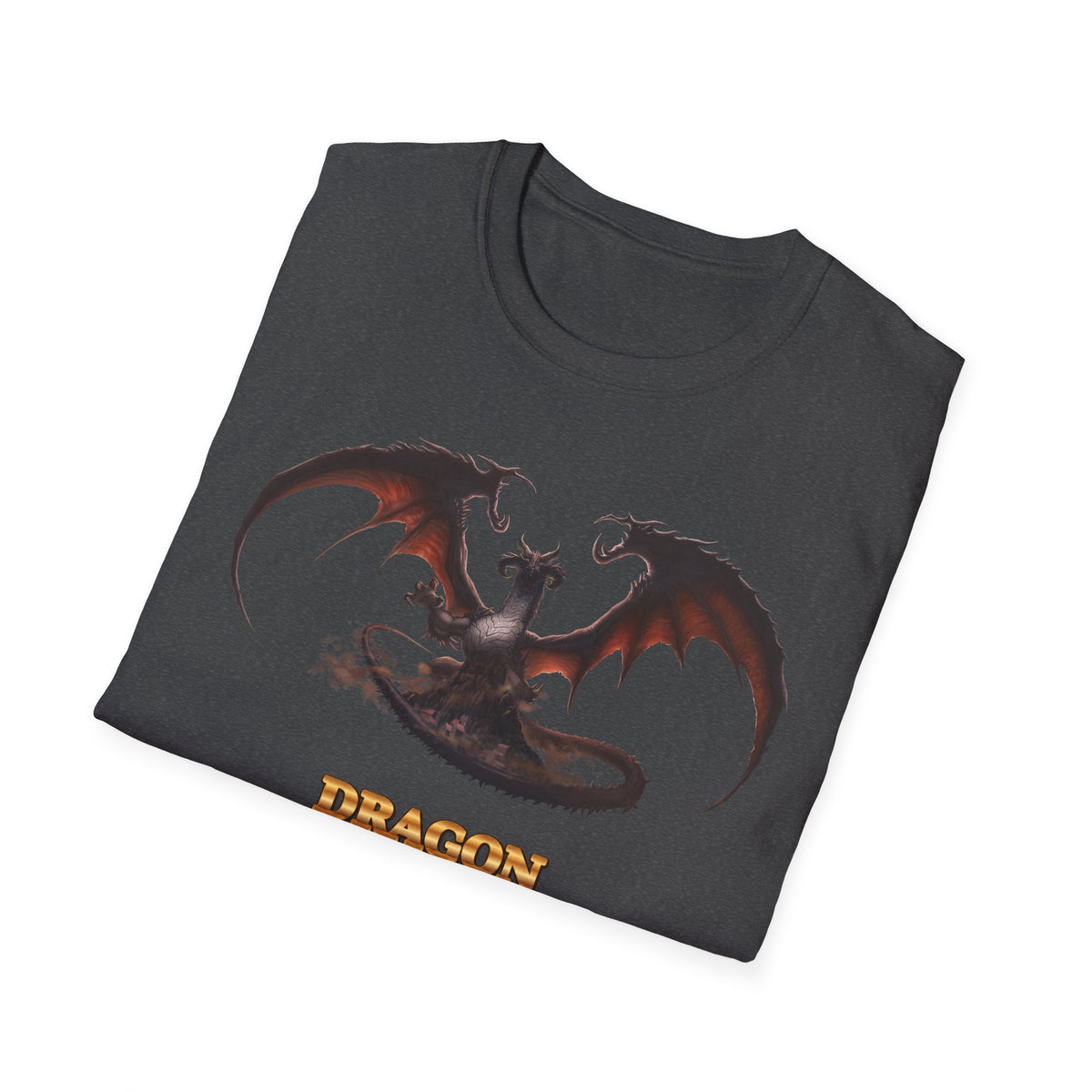 Dragon Definition T-Shirt — Fantasy Creature Illustration & Funny Dragon Traits Tee