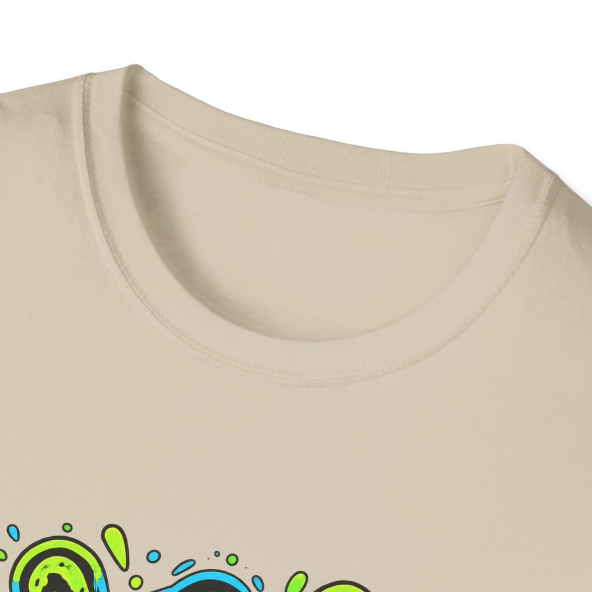Chud Monster Graphic T-Shirt | Cute One-Eyed Alien Illustration