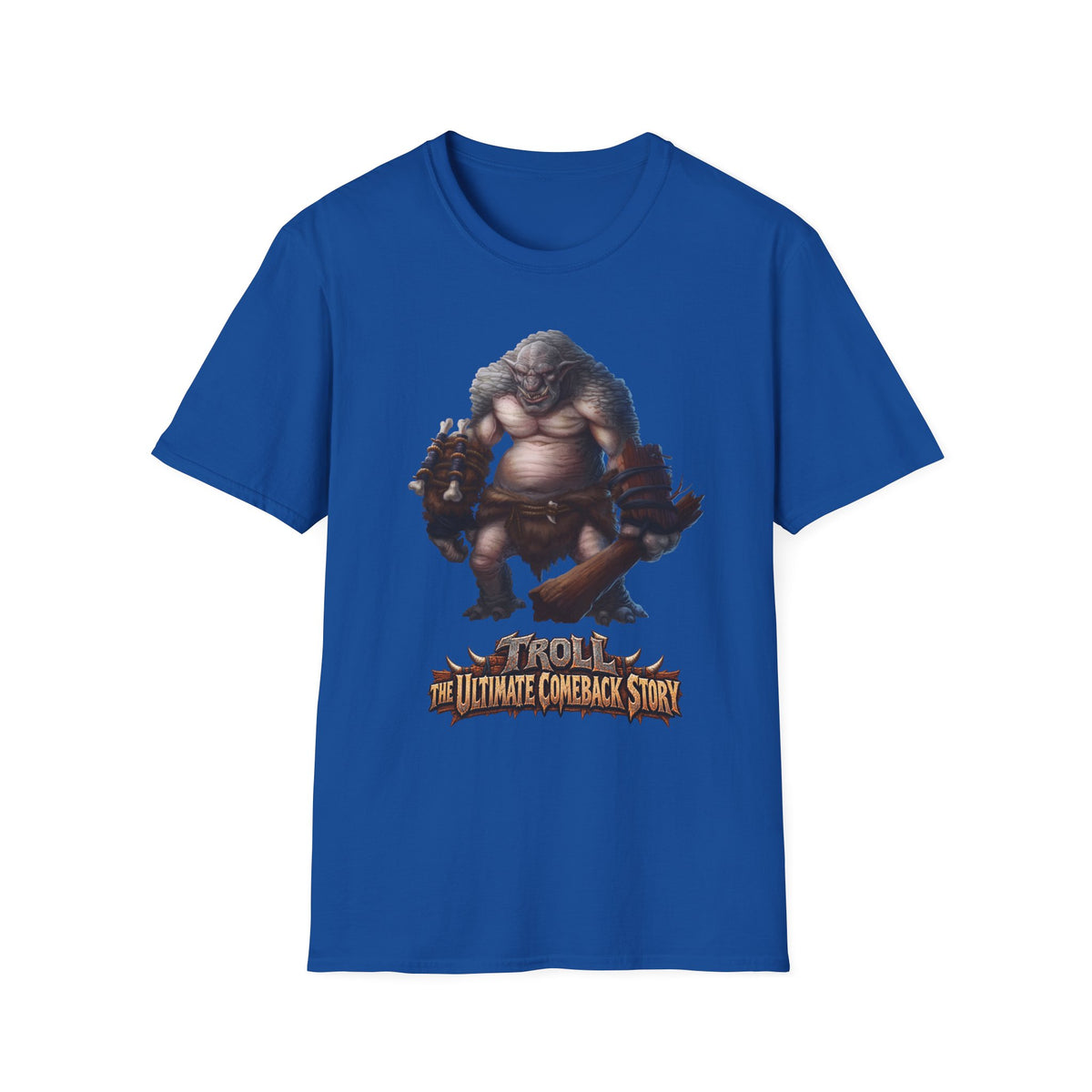 T-Shirt — 'Troll: The Ultimate Comeback Story' Fantasy Monster Graphic Tee
