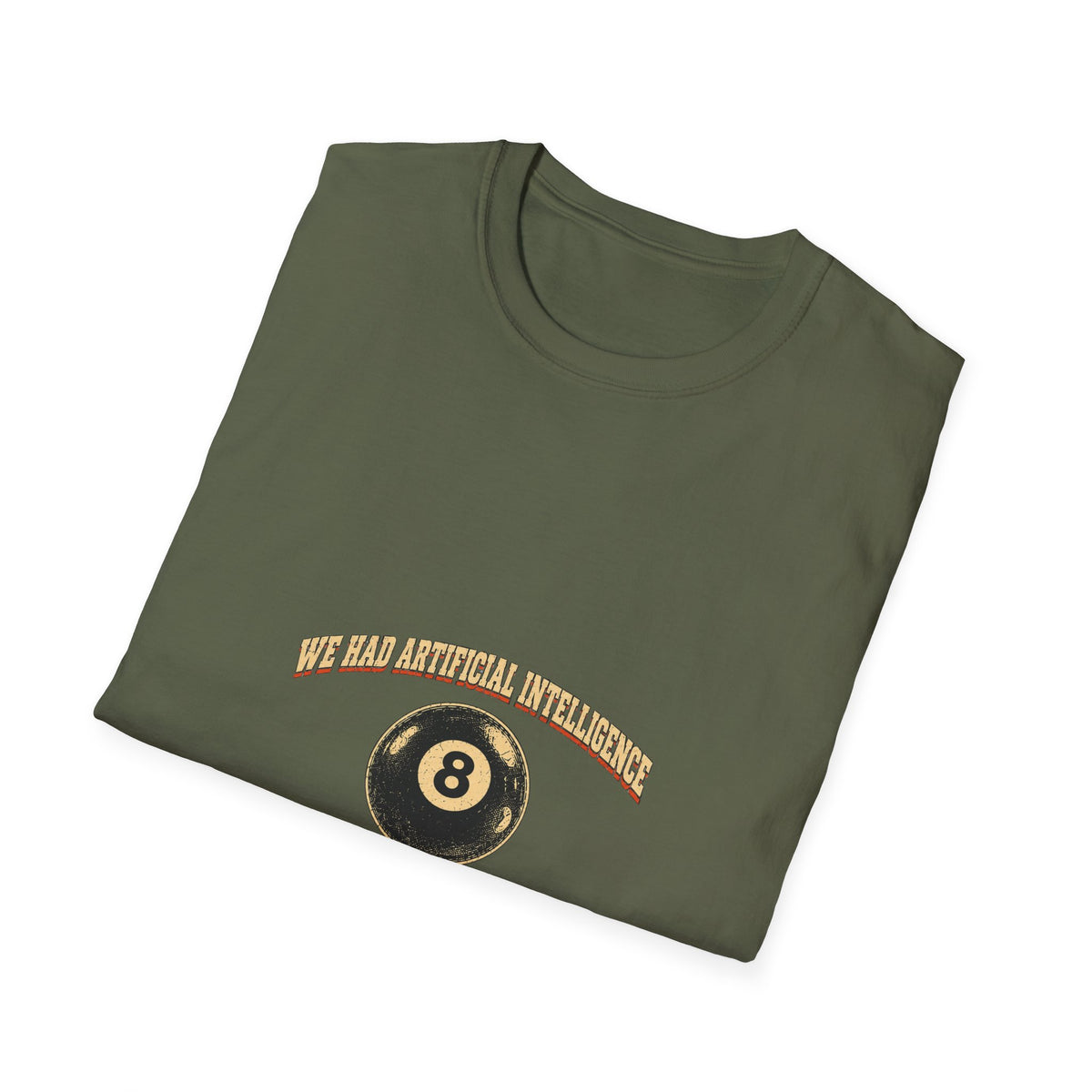 Magic 8 Ball graphic T-Shirt | Retro fortune teller pool ball tee