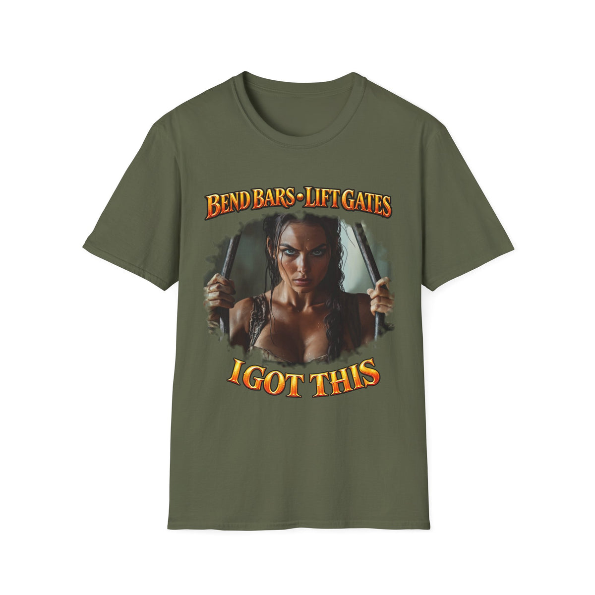 Bend Bars Lift Gates 'I Got This' Graphic T-Shirt — Strong Woman Fitness Tee
